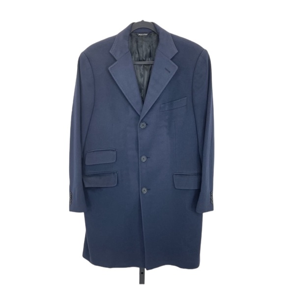 Claudio Lugli Other - Cashmere Claudio Lugli Coat 46 Blue
